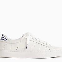 Giày Sneaker Nữ bAimée &amp; bAmor Thể Thao Màu Trắng Đế Bằng Cổ Thấp Hàn Quốc Chính Hãng Đẹp Cao Cấp - MS1236