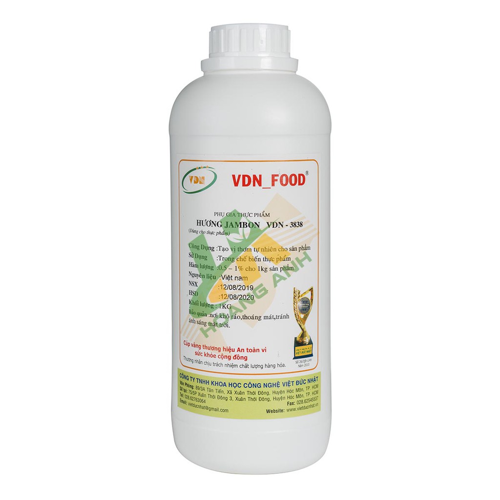 Hương Jambon VDN - Tạo mùi hương vị đặc trưng cho giăm bông