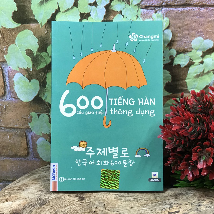 Sách 600 Câu Giao Tiếp Tiếng Hàn Thông Dụng