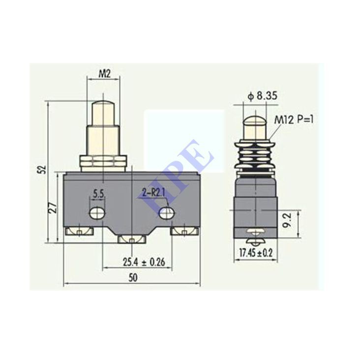 Công tắc hành trình LXW5