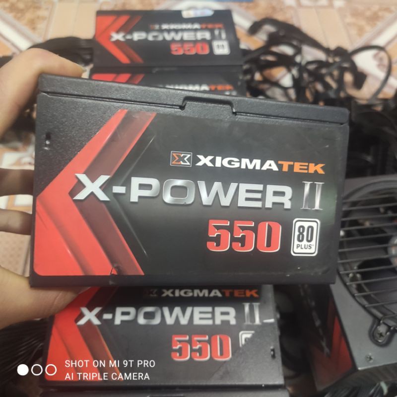 Nguồn máy tính Xigmatek X-power II 550w công suất thực