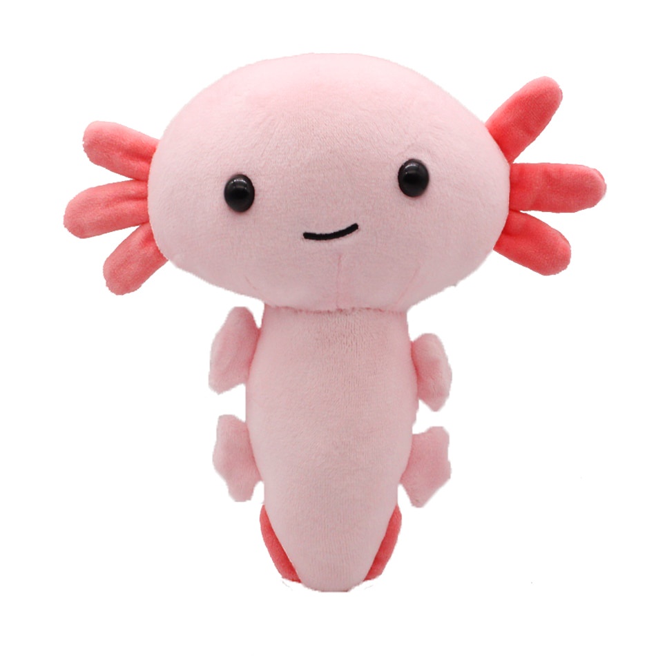 Đồ chơi nhồi bông hình hoạt hình Axolotl đáng yêu