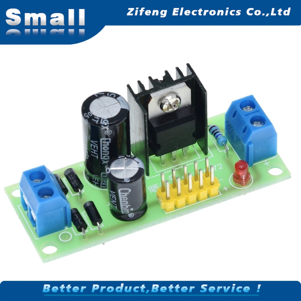 POWER Mô Đun Hạ Áp L7805 Lm7805 7.5v-20v Sang 5v Cho Arduino