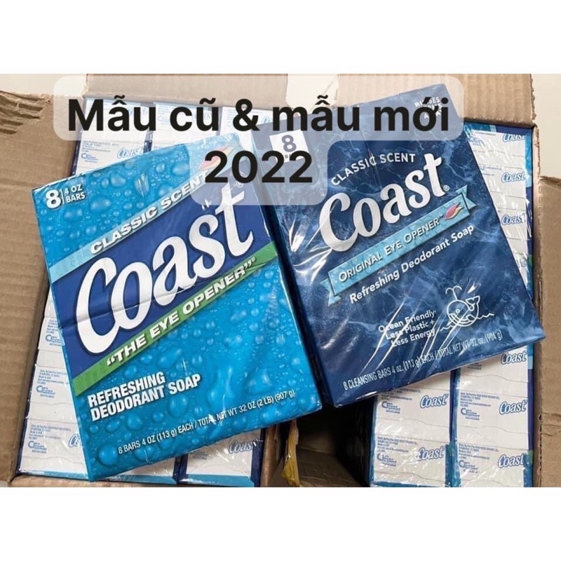 Xà bông cục Coast 113g của Mỹ