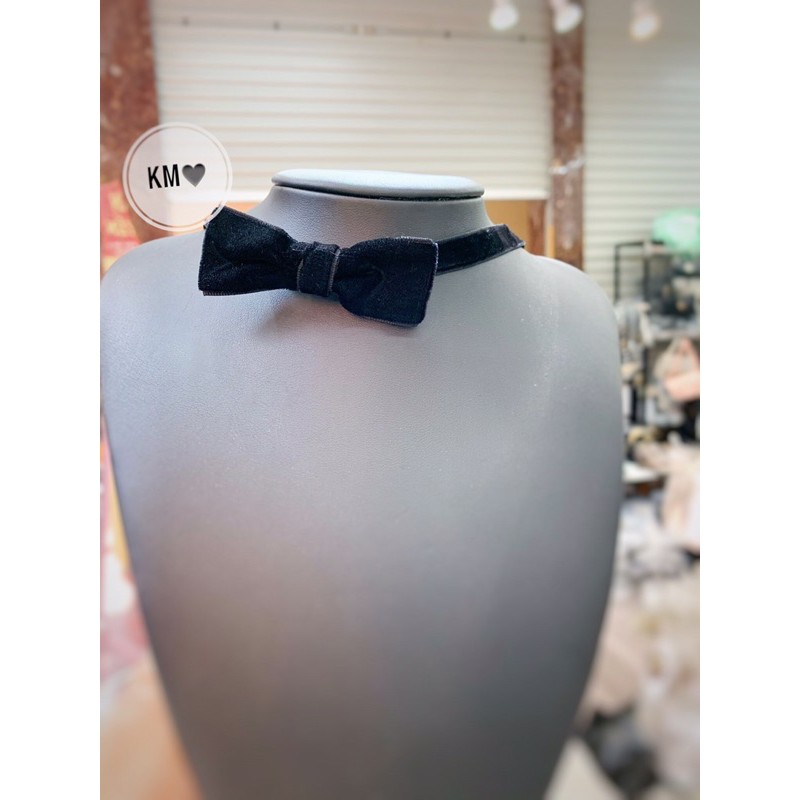 VÒNG CHOCKER NƠ NHUNG