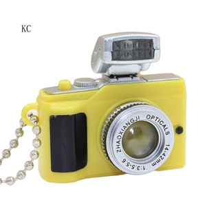 Móc khóa hình máy ảnh mini có đèn flash