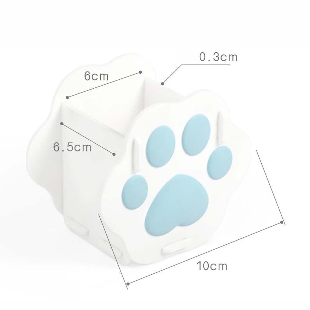 PEWANY Ống Đựng Bút Hình Chân Mèo Hoạt Hình Đáng Yêu Sáng Tạo Để Bàn Văn Phòng / Trường Học