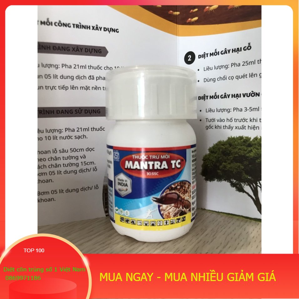 MANTRA TC 30.5SC - CHẾ PHẨM TRỪ MỐI 50ML GIÁ CỰC RẺ