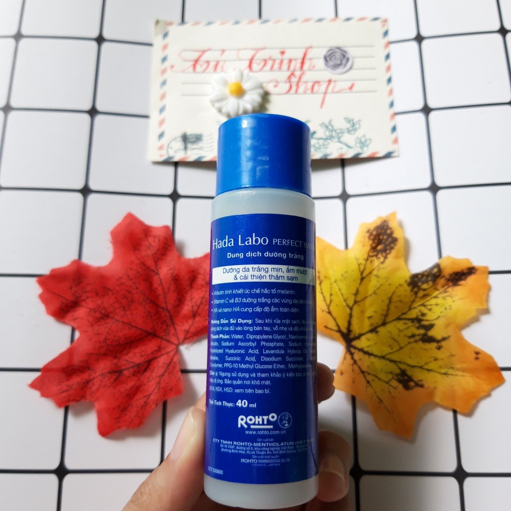 (HÀNG TẶNG )Dung Dịch Dưỡng Trắng HADA LABO PERFECT WHITE LOTION 40ml | BigBuy360 - bigbuy360.vn