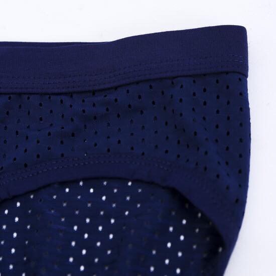 Combo 4 Quần Lót Nam Cotton Tam Giác Thông Hơi Hàng Nhật