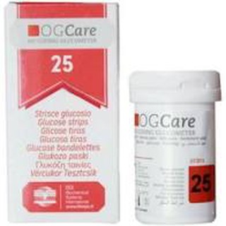 Que thử đường huyết ogcare 25 que