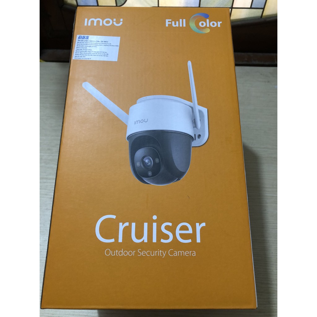 Camera Speed Dome Quay Quét – Hỗ trợ Wifi – Tích hợp 2 LED trợ sáng Full Color Cruiser S22FP-IMOU