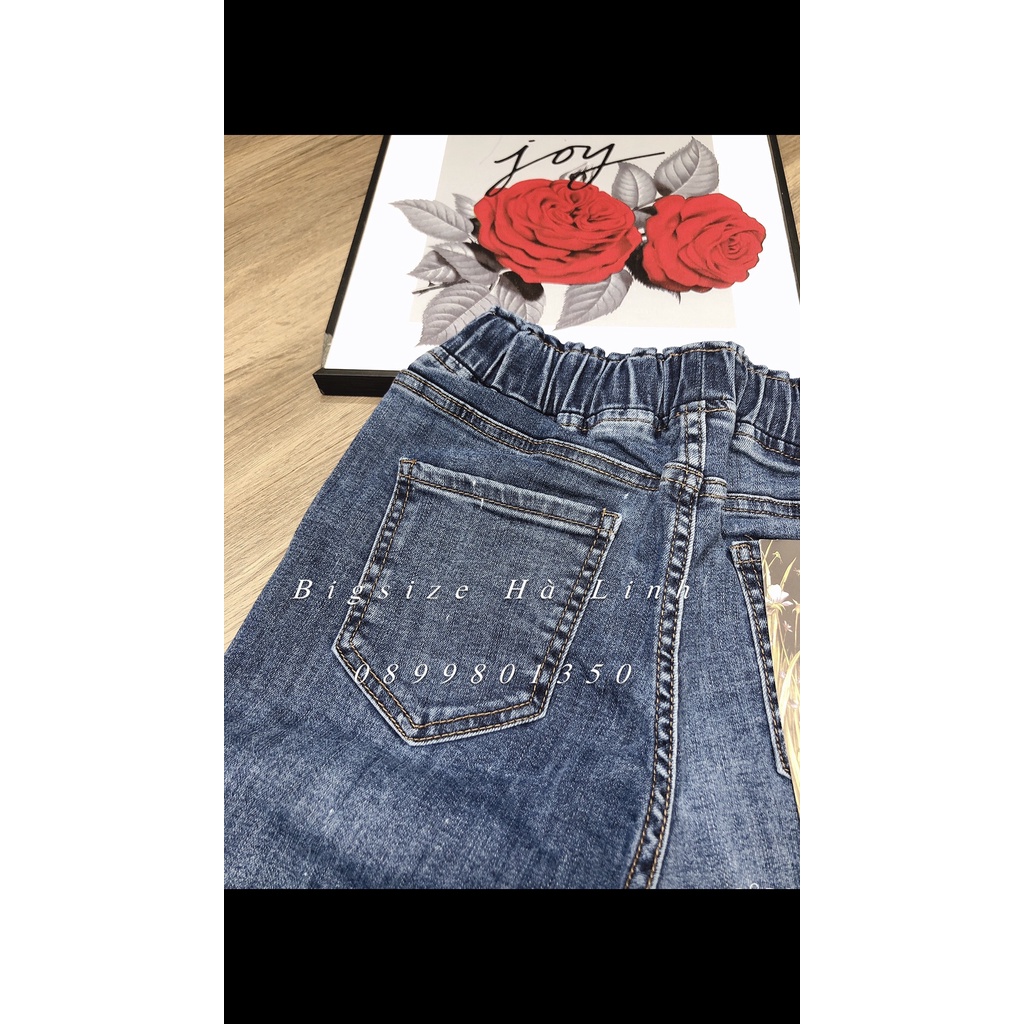 Quần Jeans, Quần Bò Nữ Cạp Chun Co Giãn Rẻ Đẹp