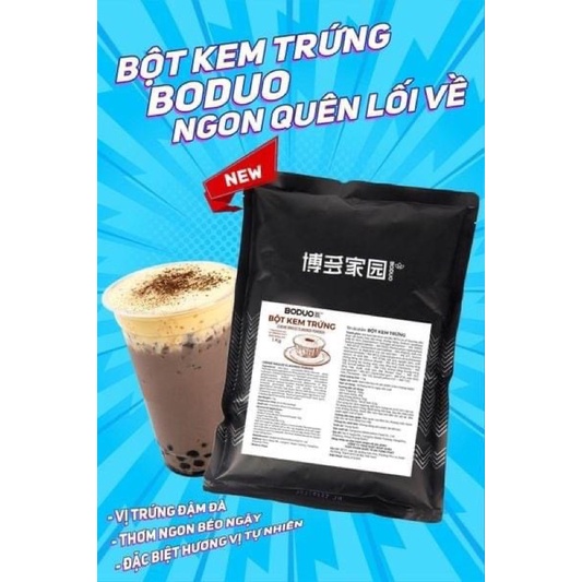 kem trứng nướng bodou -onlyou- xika the alley 1kg