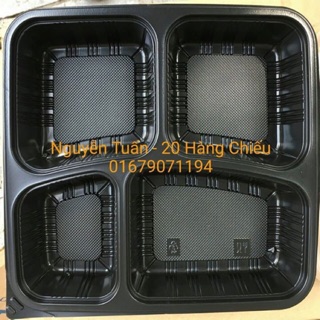 50c Hộp nhựa Khay nhựa đựng thực phẩm (HT26)