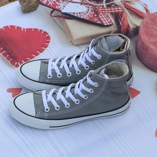 Giày AllStar Classic Màu Xám Cổ Cao Nam