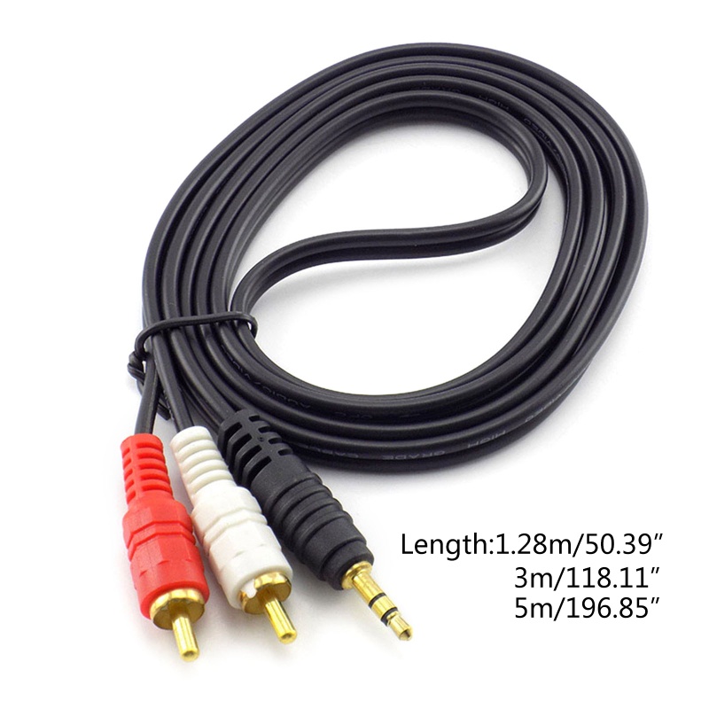 Dây Cáp Chữ Y Chuyển Đổi Âm Thanh 3 5 Sang RCA Chuyên Dụng Cho Tai Nghe