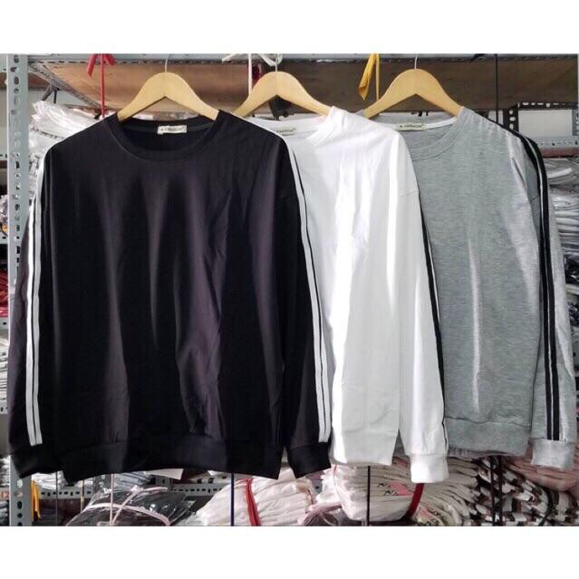 .... ÁO NỈ SWEATER 2 SỌC HOT HIT Hot