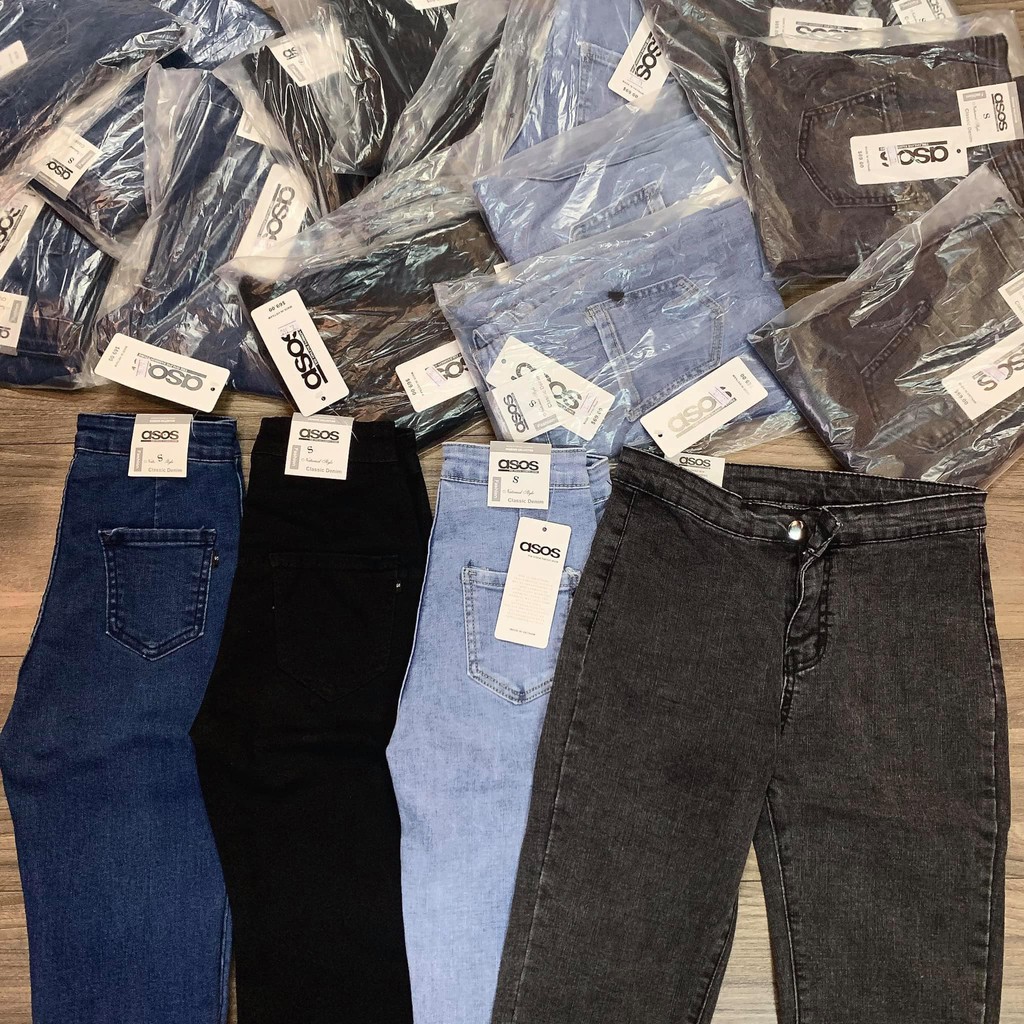 💥 QUẦN JEANS ASOS CẠP CAO 💥