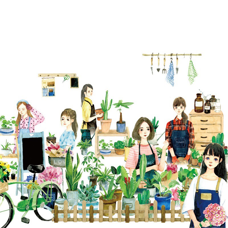Băng dính washi tape trang trí planner WST132