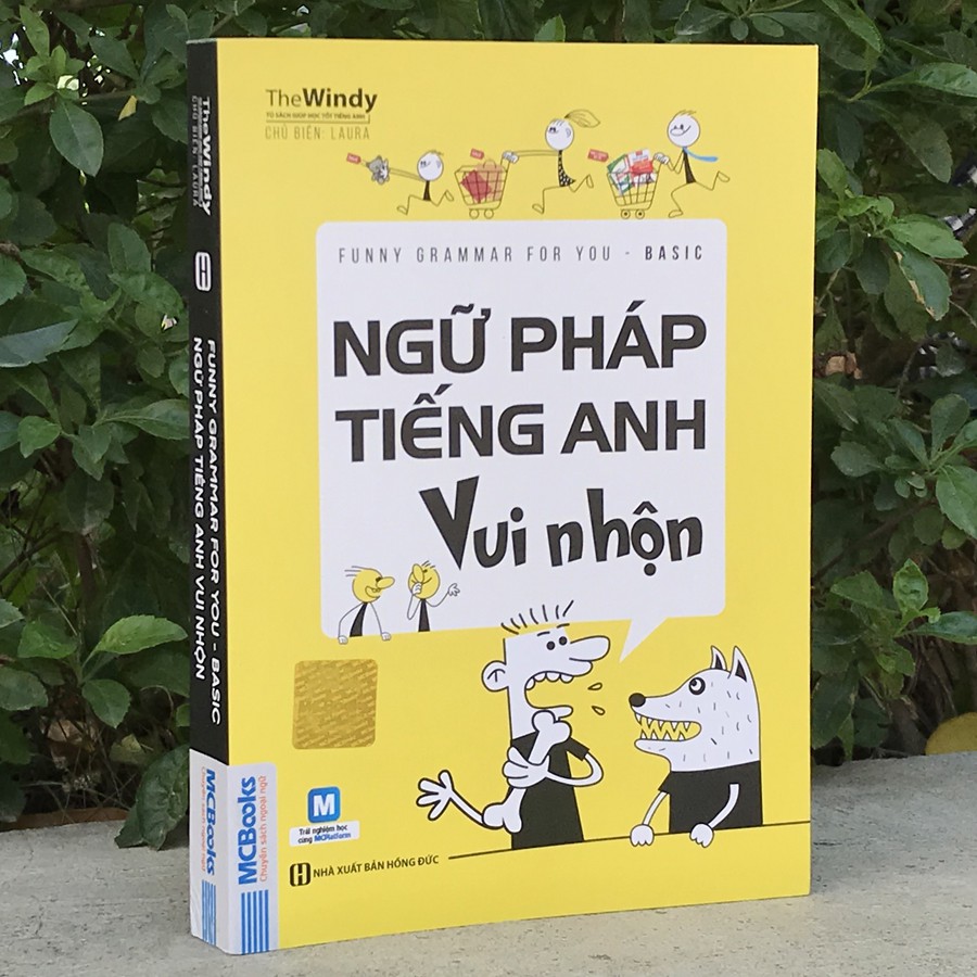 Sách - Funny Grammar For You - Basic - Ngữ pháp tiếng Anh vui nhộn (Bìa Vàng)