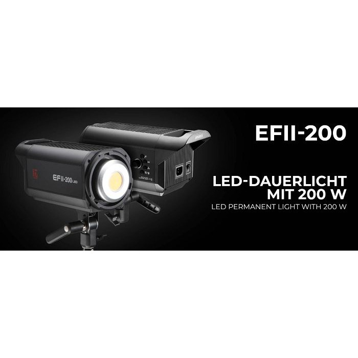 Đèn led studio Jinbei EFII200