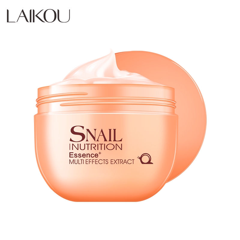 Mặt Nạ Ngủ LAIKOU Tinh Chất Ốc Sên Dưỡng Trắng Phục Hồi Da Giảm Mụn Đầu Đen 135g