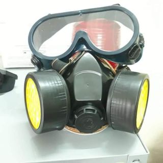 MẶT NẠ PHÒNG ĐỘC ĐÀI LOAN 2 PHIN CÓ KÍNH