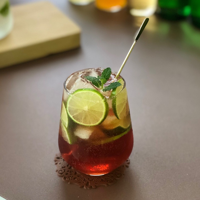 Ly thủy tinh - Ly juice ISO.133 size 350ml - 450ml chịu nhiệt