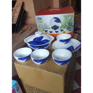Bộ thố hoa thược dược