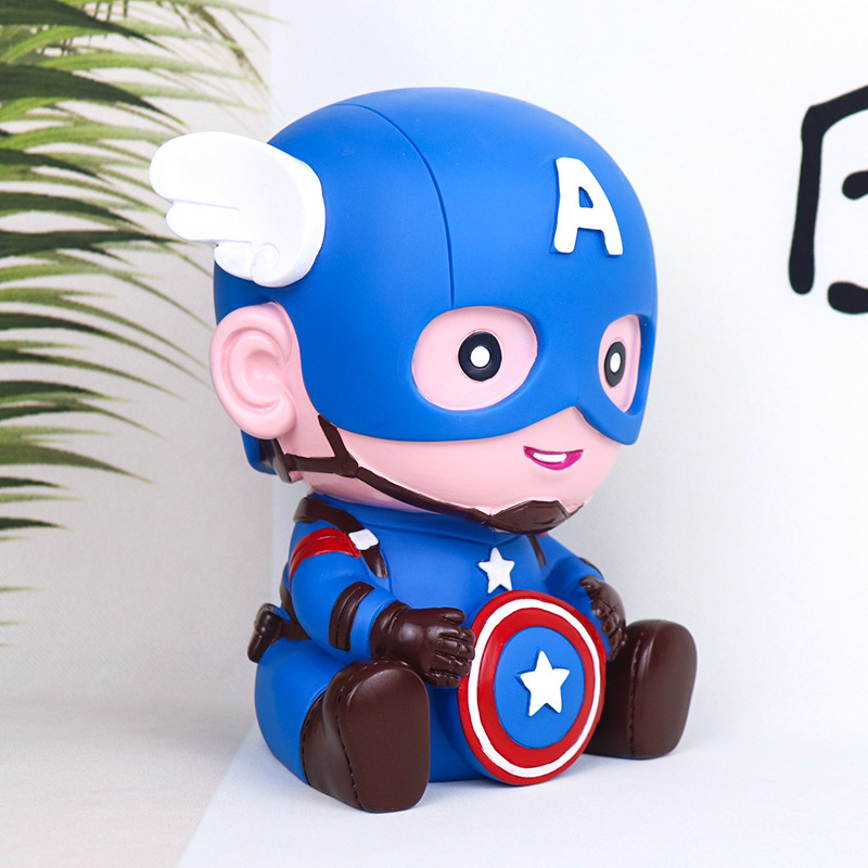 Hộp Tiết Kiệm Tiền Hình Captain America / Superman Cho Bé