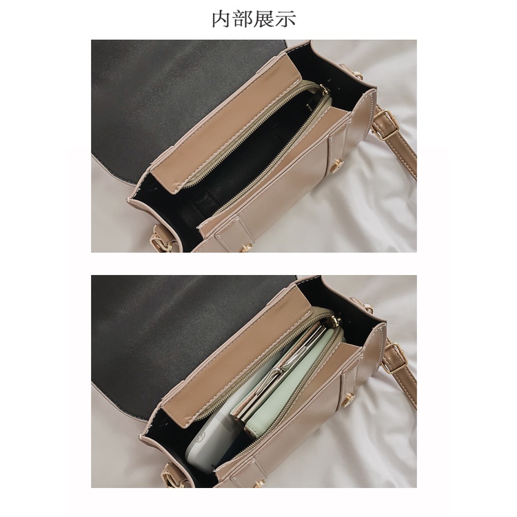 Túi Đeo Chéo Màu Đen Thời Trang Mùa Thu 2022 Dành Cho Nữ