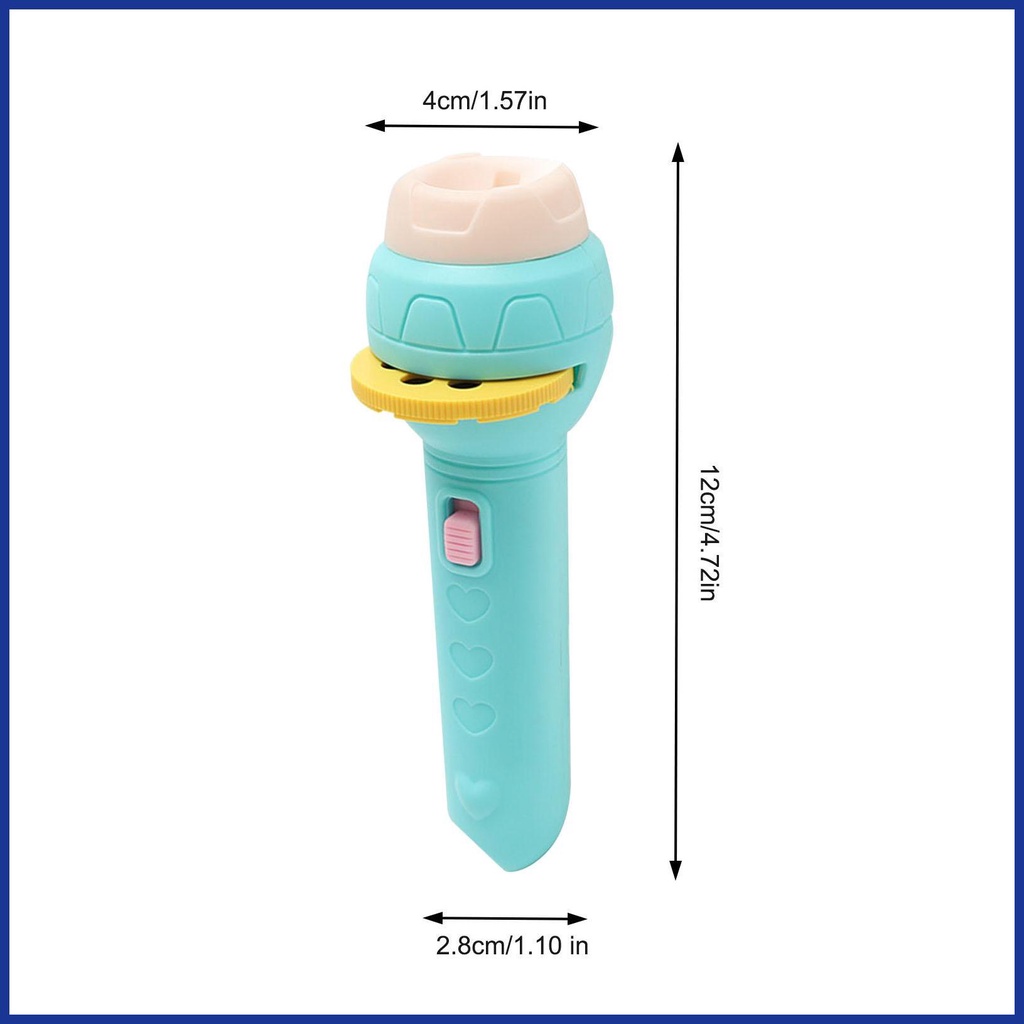 Đồ Chơi Đèn Pin Chiếu Hình 56 Hình Khủng Long Cho Bé 4-8 Tuổi