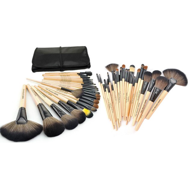 Bộ cọ 23 món đầy đủ cho mặt bạn luôn tươi xinh107_màu vàng,đen,hồng