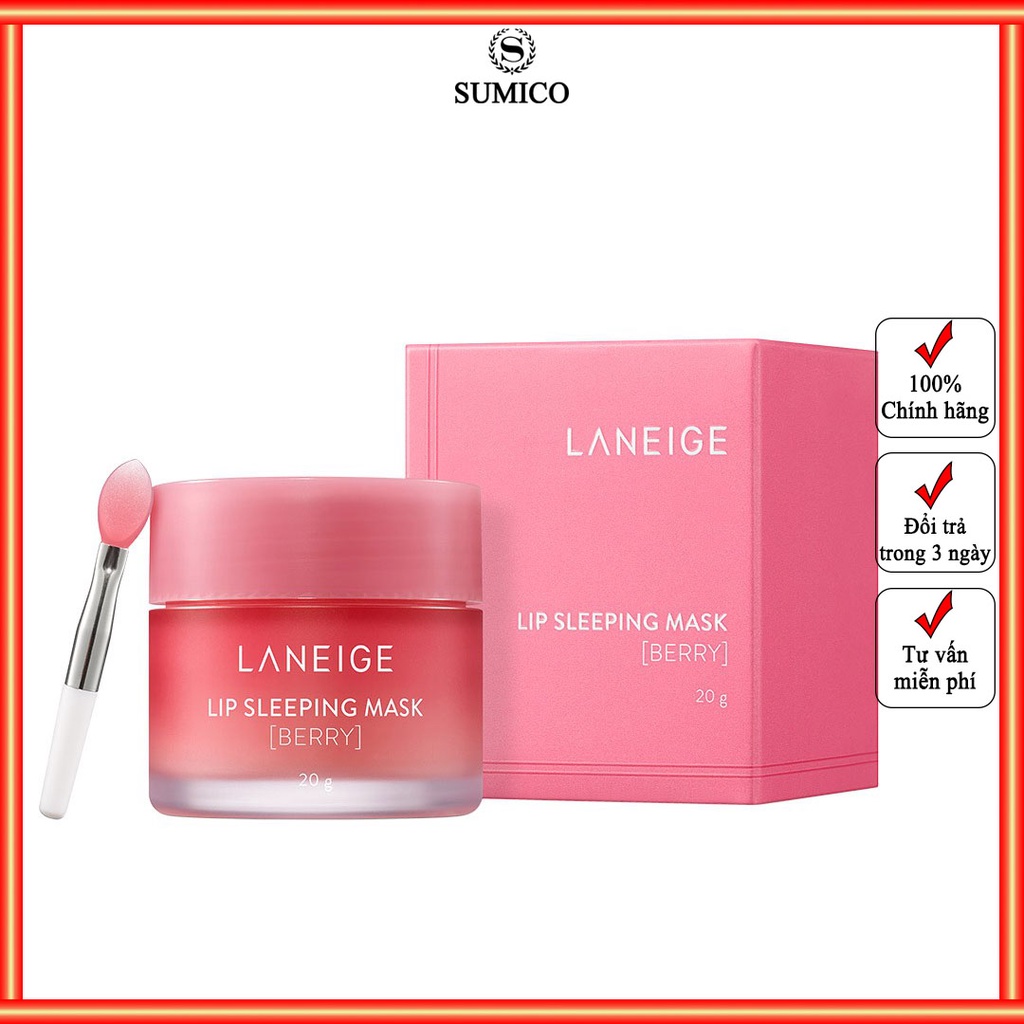 Mặt nạ ngủ cho môi Laneige Lip Sleeping Mask, Mặt nạ ngủ môi Laneige