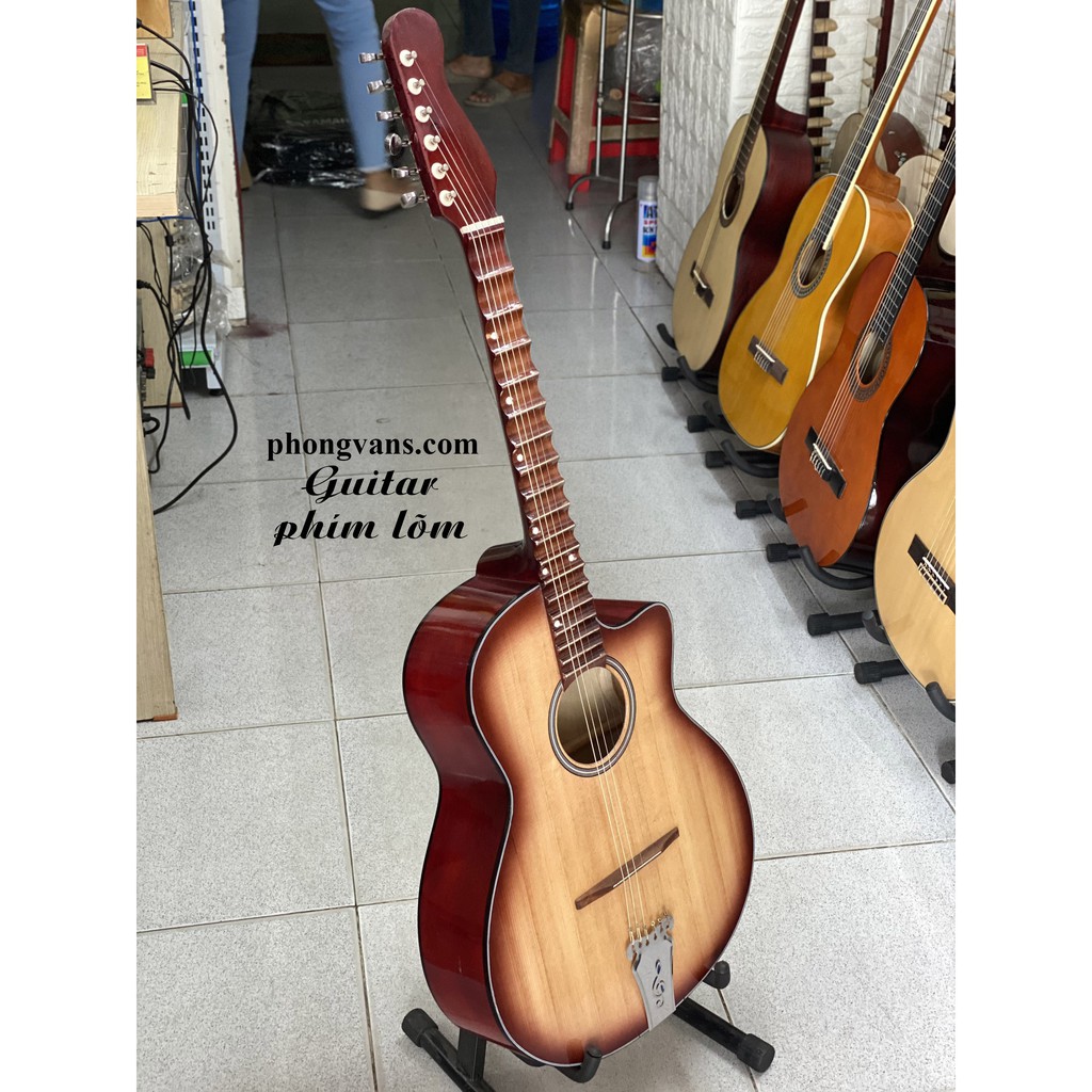 Đàn guitar vọng cổ thùng phím lõm