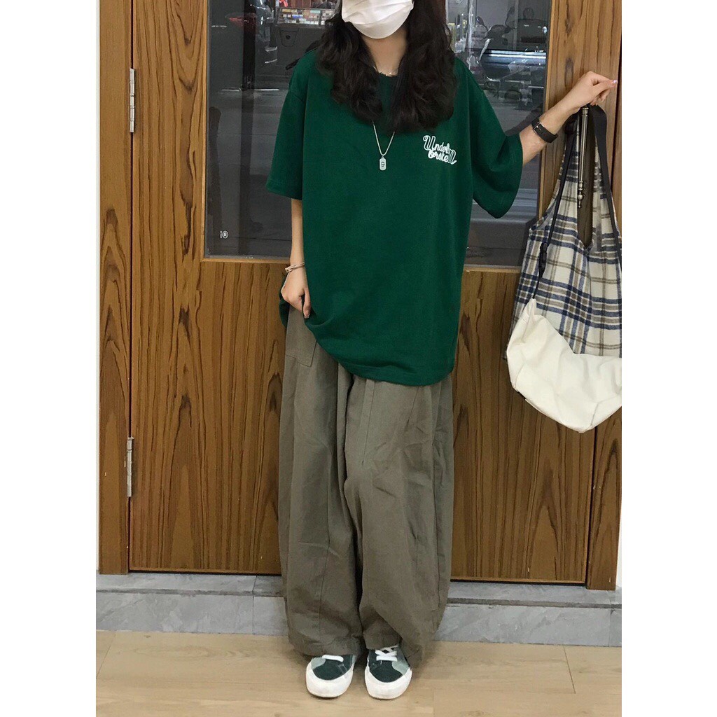 Áo thun tay lỡ Nam Nữ Unisex from rộng tay lỡ vải mát in chữ thời trang Hàn Quốc ATTL_007