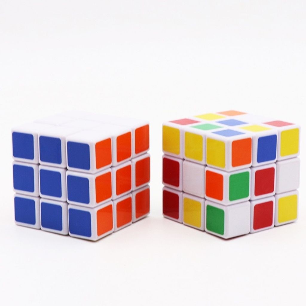 Rubik 3x3 xoay siêu mượt dùng làm quà tặng trong học tập giúp cho bé thông minh sáng tạo- đồ chơi trí tuệ Bi's house