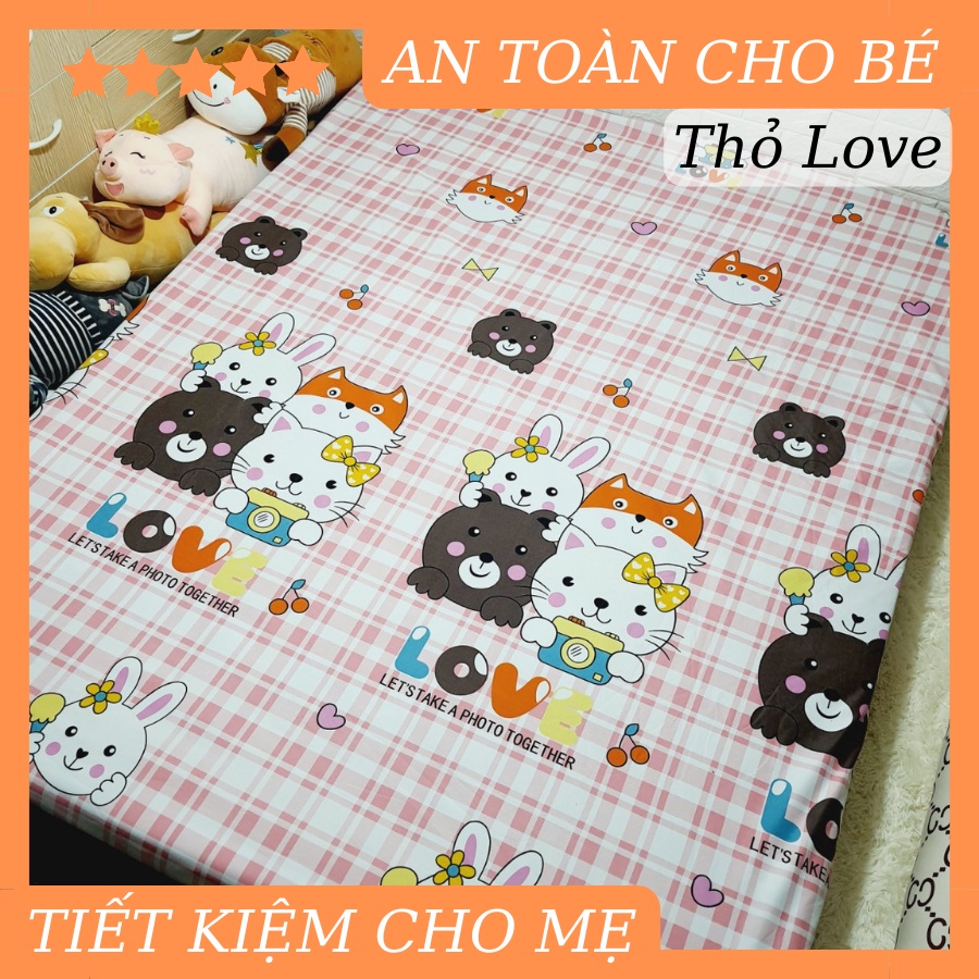 Ga chống thấm cotton NGUYỆT ÁNH BEDDING, ga chống thấm cao cấp cho bé, không sột soạt, thấm mồ hôi chat để xem thêm mẫu