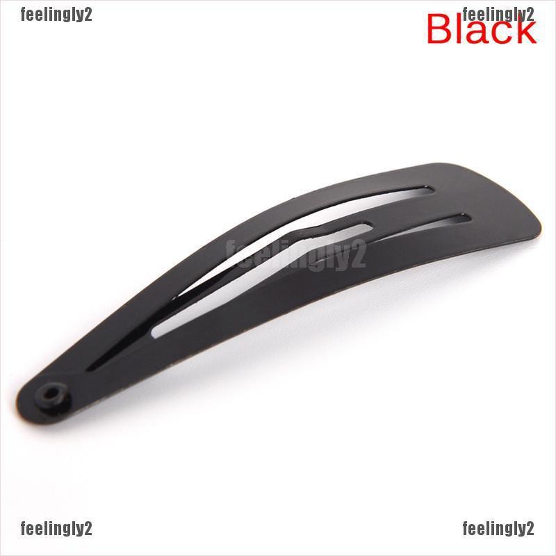 Set 10 kẹp tóc kim loại đơn giản