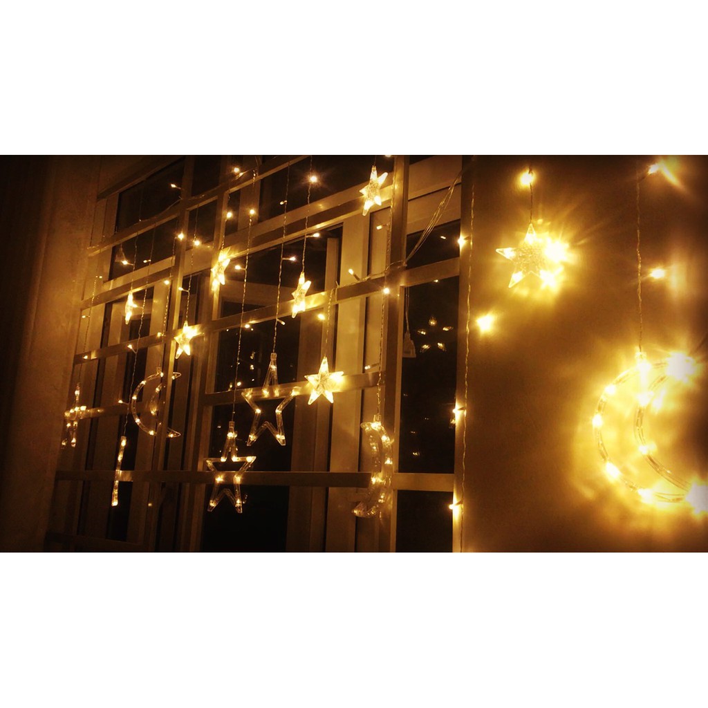 ĐÈN CHỐNG NƯỚC 100%- ĐÈN 3.5M 12 ĐÈN LED FAIRY LIGHT TRANG TRÍ NGOÀI TRỜI SÂN VƯỜN NOEL LỄ TIỆC