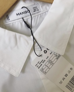 Áo sơ mi trắng mango tuồn SP1001006