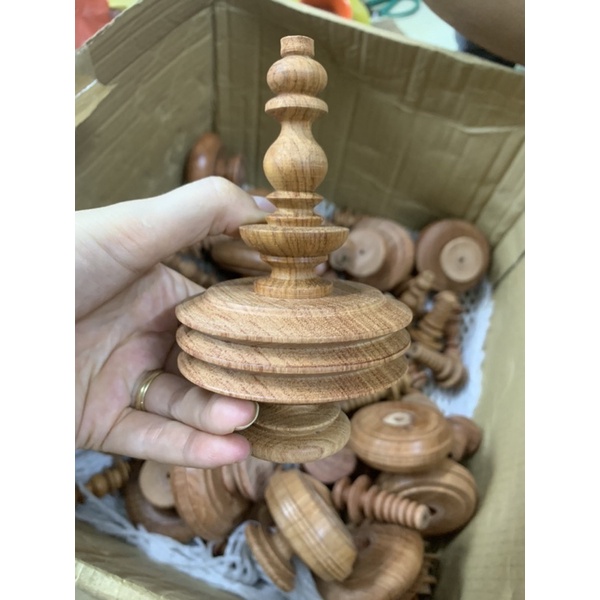 Nậm gỗ hương dùng cho các loại lồng vuông