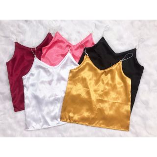 Áo hai dây phi lụa nhiều màu G26