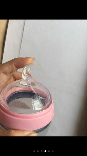 Núm thìa silicone mềm Como thay thế núm ti - phụ kiện cho bình sữa siêu cổ rộng KichiIachi Kichi