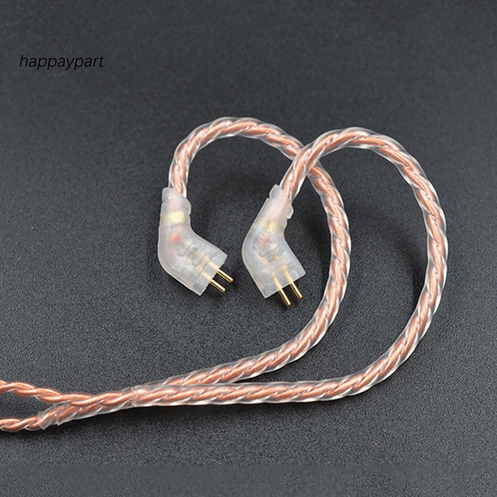 Dây tai nghe KZ 0.75mm mạ vàng B/C Pin cho tai nghe KZ-ZST/ES4 KZ-ZSN có kèm micro chất lượng cao