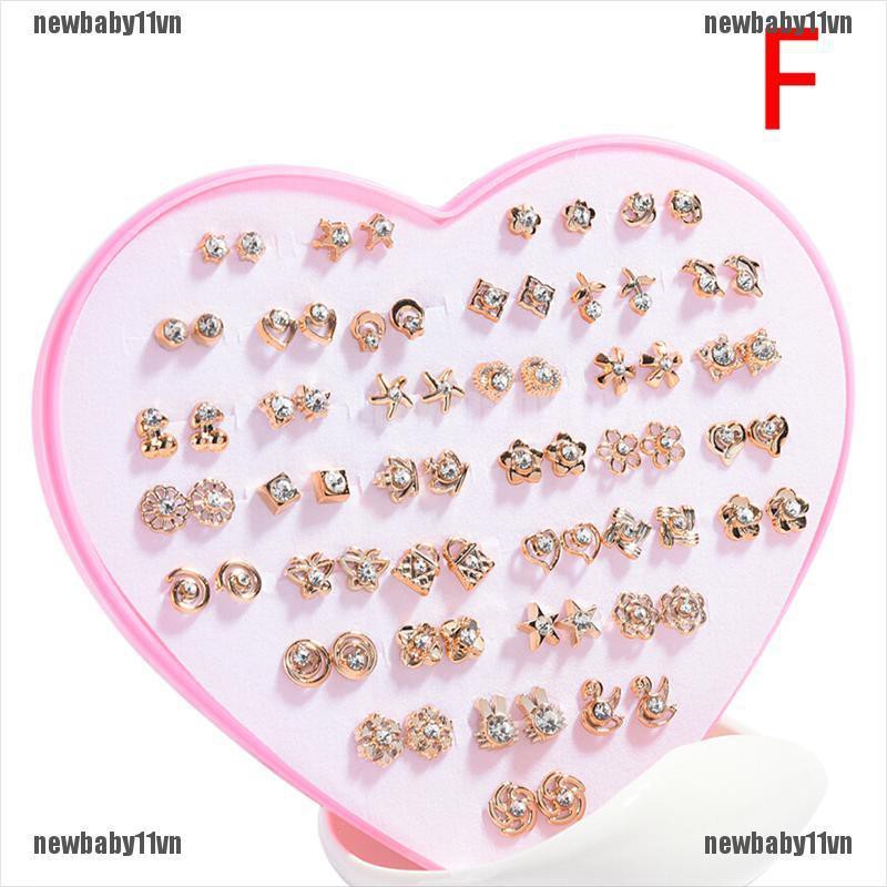 Set 36 Cặp Bông Tai Thời Trang Nữ