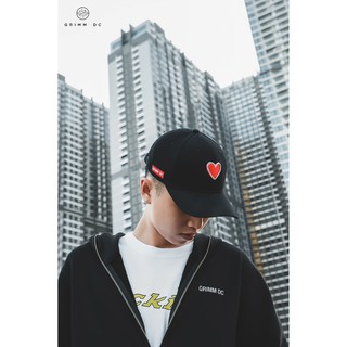 Grimm DC Nón tim đỏ | Single Red cap