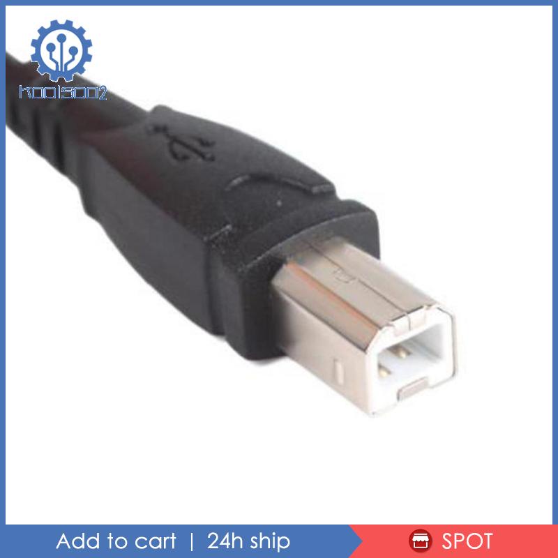 Dây Cáp Koolsoo2 USB 2.0 Loại A Female Sang USB B Male Cho Máy In / Máy Scan