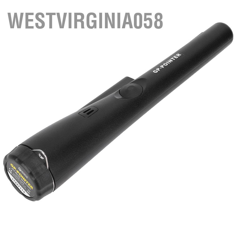 Có thể bán buôn Máy dò kim loại cầm tay độ nhạy cao an ninh Pinpointer Công cụ tìm kiếm vàng Westvirginia058 Hàng giao ngay